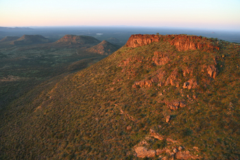 Old Traders Lodge: Landschaft