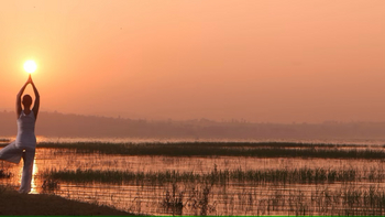 The Serai Kabini: Morning Yoga