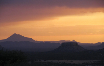 Ugab Terrace Lodge: Geschichtete Landschaft