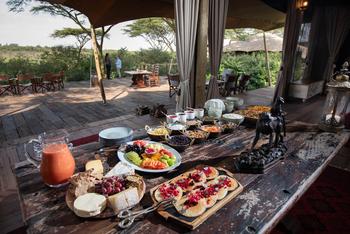 Mara Nyika Camp: Küche