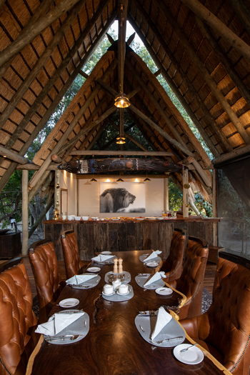 Selinda Camp Selinda Camp: Frühstück