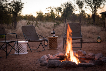 Hwange Bush Camp: Lagerfeuer