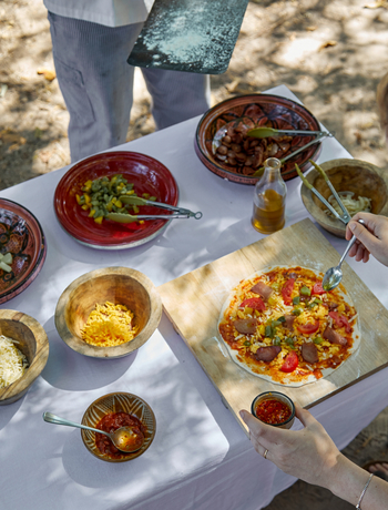 Kapamba Bushcamp: Pizza