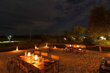 Mogogelo Camp Mogogelo Camp: Boma Dinner