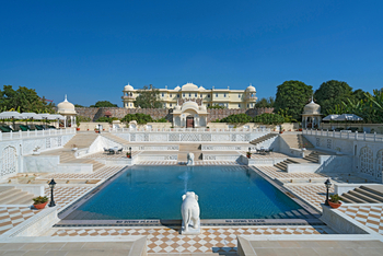 Nahargarh: Hathi Kund und Elefantenskulptur