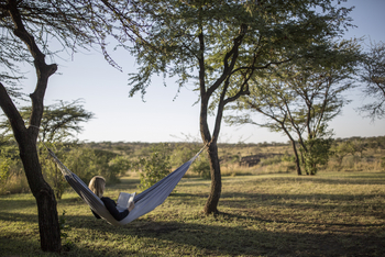 Richard's River Camp: Hängematte