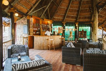 Ruaha River Lodge: Bar