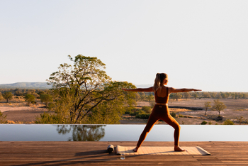 Chichele Presidential Lodge: Sunrise Yoga