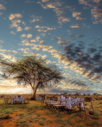 Elewana Loisaba Tented Camp: Bush Breakfast