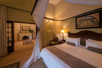 Huntingdon House: Blick zum Kamin