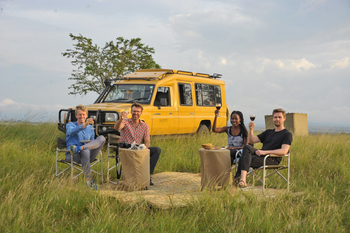 Ishasha Wilderness Camp: Sundowner