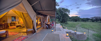 Kicheche Mara Camp: Family Suite Privates Dinner