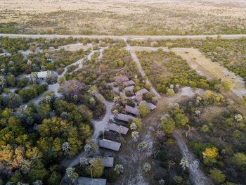 Nata Lodge Nata Lodge: Luftbild