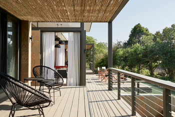 Sanctuary Olonana Geoffrey Kent Suite: Veranda