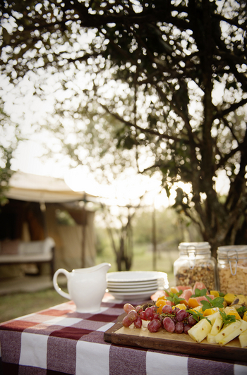 Serian Nkorombo Mobile: Frühstücksbuffet