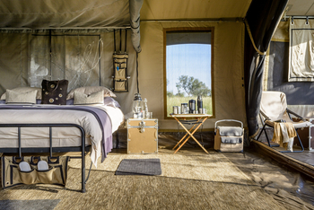 Singita Explore: Zeltinterieur