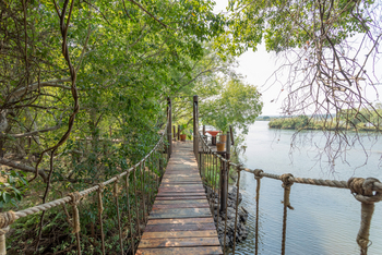 Tintswalo at Siankaba: Brücken im Gelände