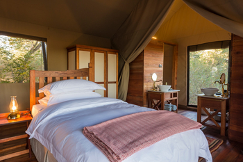 Verney's Camp: Gästezelte