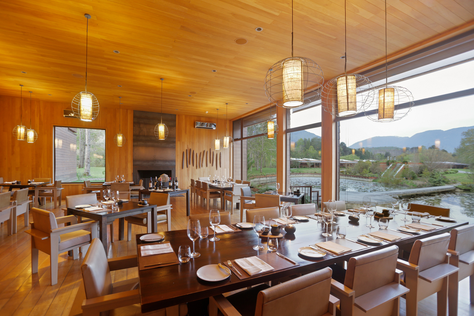 andBeyond Vira Vira Lodge andBeyond Vira Vira Lodge: Blick aus dem Speisesaal