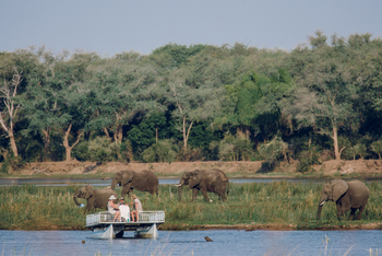 Classic Zambia Safaris Classic Zambia Safaris: Motorbootexkursion