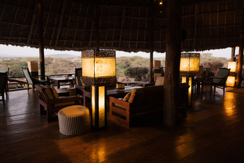 Elewana Tortilis Camp: Lounge
