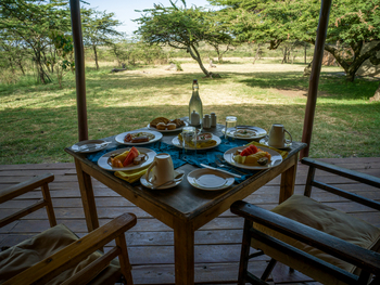 Kandili Camp: Frühstück