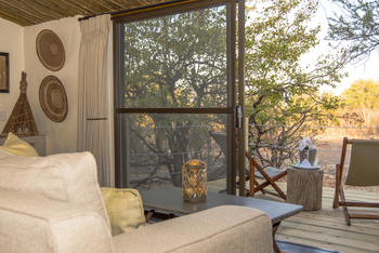 Mashatu Main Camp: Private Lounge