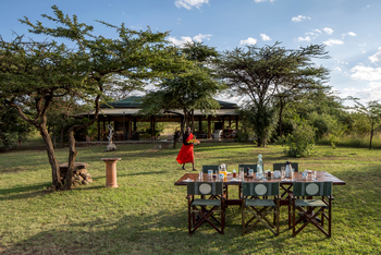 Richard's River Camp: Speisezelt