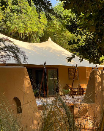 Sujan Sher Bagh: Family Machhli Suite - Zelt mit Vordach