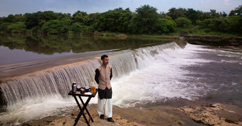 Woods at Sasan: Kaffeepause