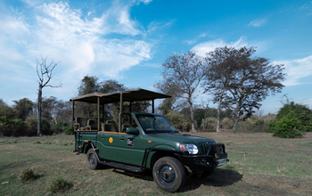 Bamboo Forest Safari Lodge: Geländefahrzeug