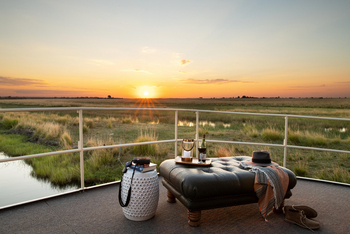 Chobe Princess: Sonnenuntergang