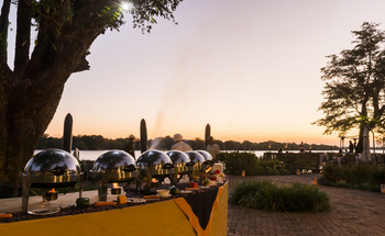 David Livingstone Safari Lodge: Buffet