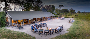 Gomoti Plains Camp: Zentrale Einrichtungen