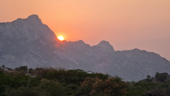 Jawai Jawai: Letzte Blick der Sonne