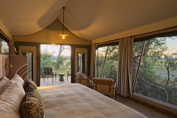 Karangoma Camp: Doppelbett