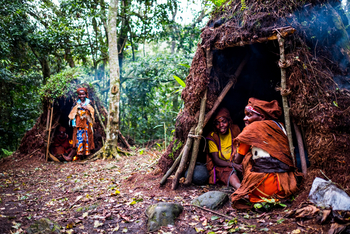 Mahogany Springs Safari Lodge: Batwa-Hütte