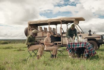Porini Rhino Camp: Coffee Break