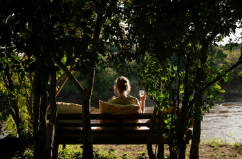 Serian Nkorombo Mobile: Flussblick