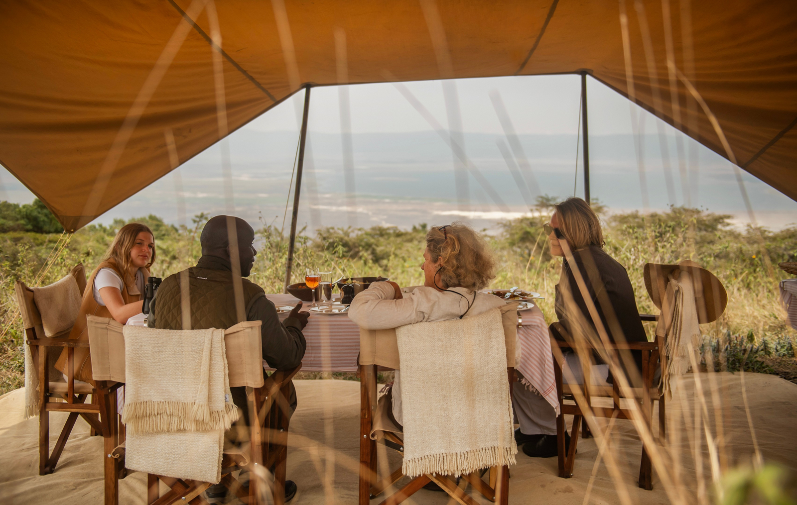 Entamanu Ngorongoro Camp Entamanu Ngorongoro Camp: Outdoor Lunch