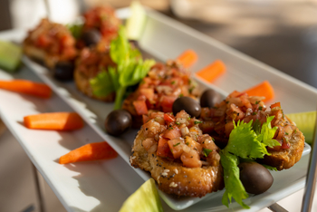 Ingwe Pan Camp: Essen und Trinken