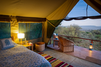 Laikipia Wilderness Camp: Innen- und Außenbereich Gästezelte
