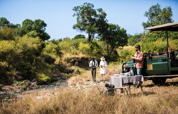Mara Toto Tree Camp: Bush Breakfast