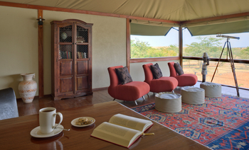 Olare Mara Kempinski: Innenraum Zelt