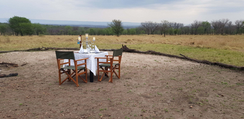 Ole Serai Camp Kogatende: Privates Dinner