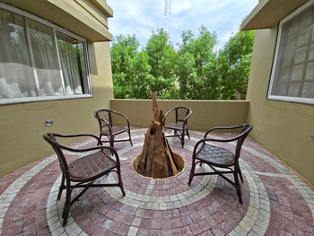 Tathastu Resort Tadoba: Privater Feuerplatz