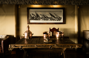 The Dhow Suite at Zarafa: Anrichte