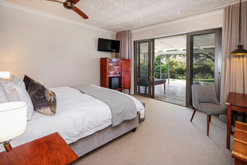 The Palm River Hotel: Villa - Schlafzimmer