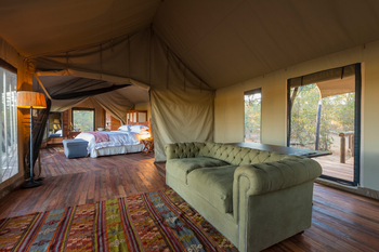 Verney's Camp: Gästezelte