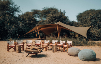 Wayo Manyara Green Camp: Gemeinschaftszelt